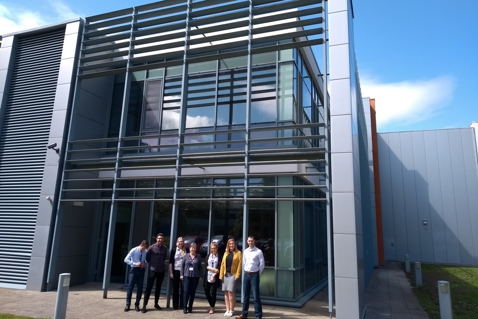 A photo of the new office at NETParks