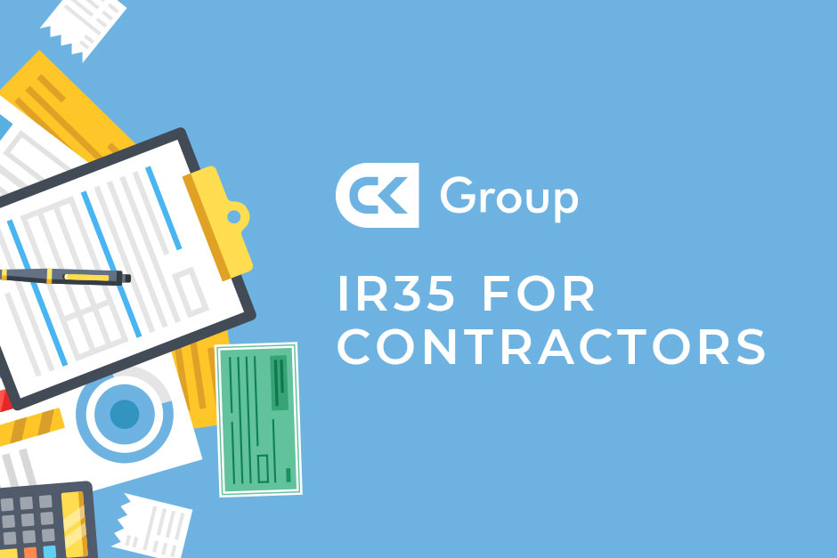 Graphic of IR35 information for contractors