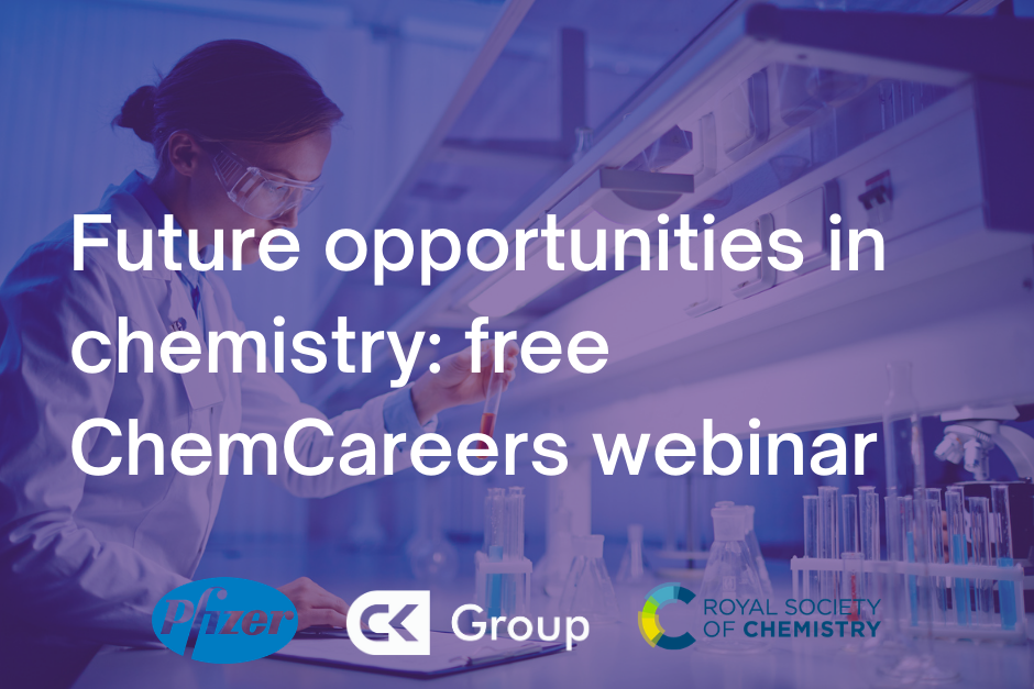 Future opportunities in Chemistry webinar graphic