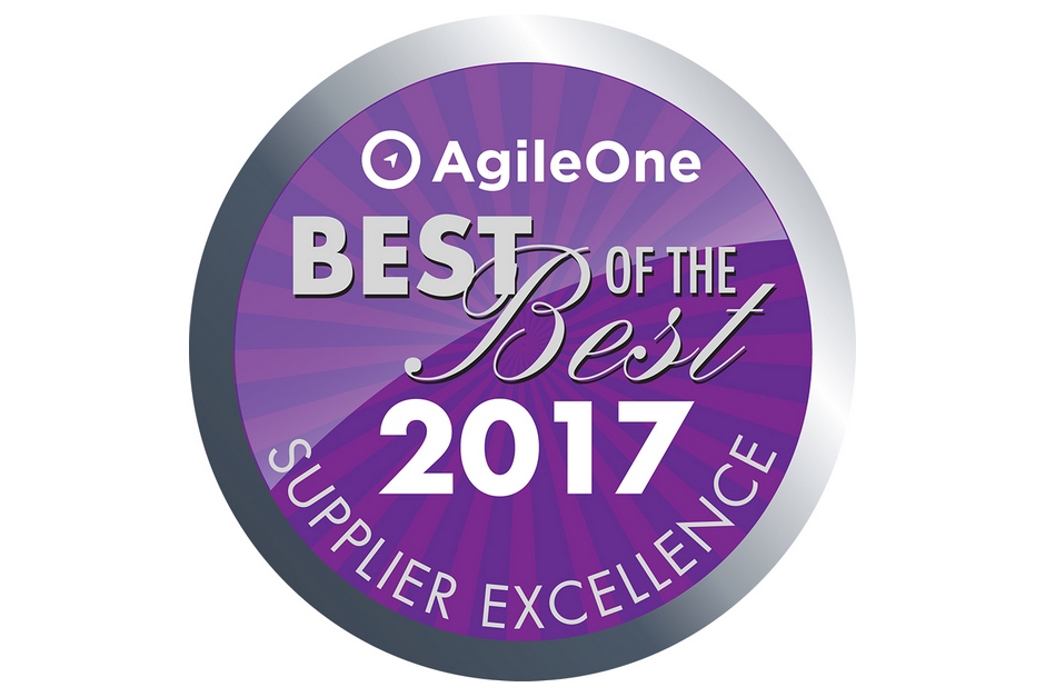 AgileOne 2017 award badge